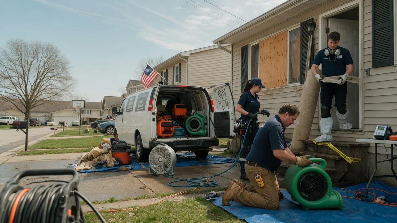 Water Damage Restoration in Lewiston, MN near me